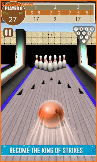3D Top Bowling Game - World Bowling League 3D screenshot