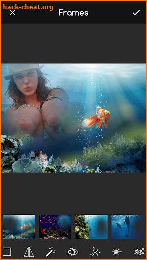 3D Underwater Frames for Pictures screenshot
