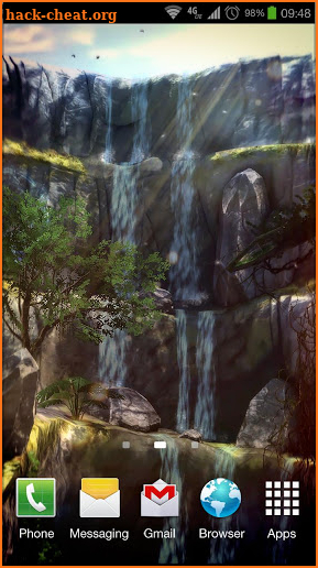 3D Waterfall Pro lwp screenshot