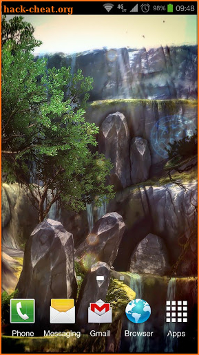 3D Waterfall Pro lwp screenshot