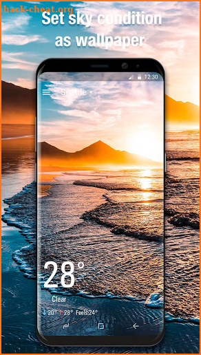 3D Weather Live Wallpaper for Free screenshot