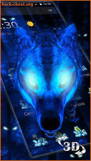 3D Wolf Launcher screenshot
