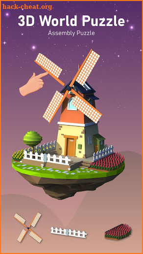 3D World Puzzle - Assembly Puzzle screenshot