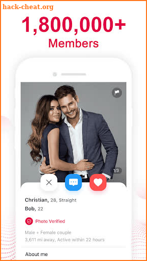 3Fun - Curious Couples & Singles Dating App screenshot