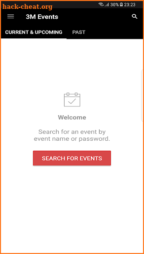 3M Events screenshot