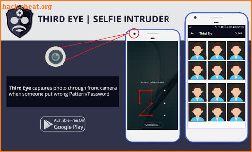 3rd Eye, Selfie Intruder Detector screenshot