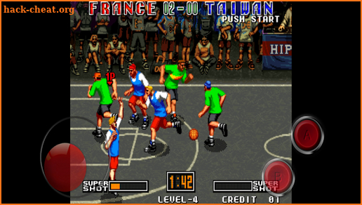 3V3 Basketball game screenshot