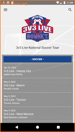 3v3 Live Soccer Tour screenshot