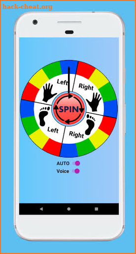 4-color automatic spinner screenshot