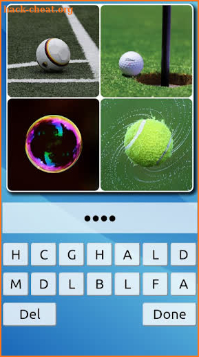 4 Pics 1 Word screenshot