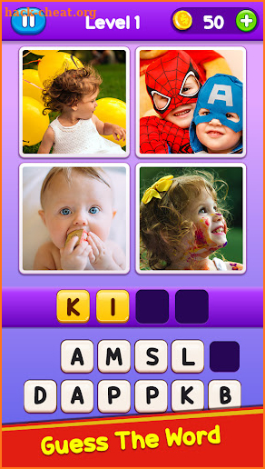 4 Pics 1 Word: Guessing Games screenshot