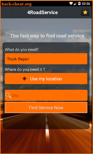 4 Road Service -  Truck Service Locator screenshot