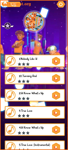 4 Town Tiles hop songs screenshot