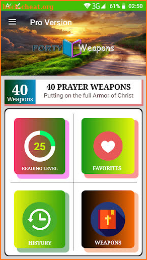 40 Prayer Weapons Pro Version screenshot