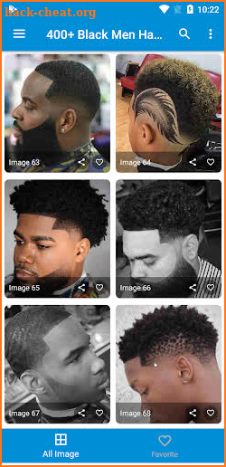 400+ Black Men Haircut screenshot