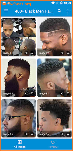 400+ Black Men Haircut screenshot
