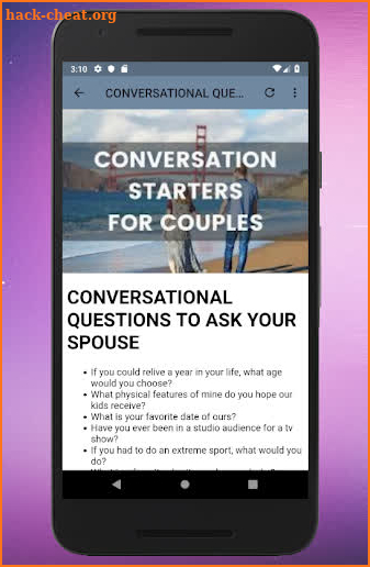 432 Questions For Couples screenshot