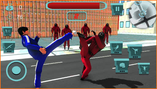 456 Rope Hero - Squid Game 3D screenshot