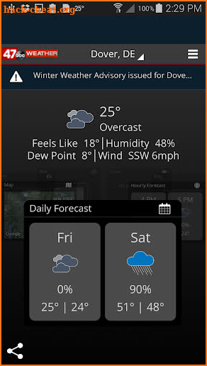 47abc Weather screenshot