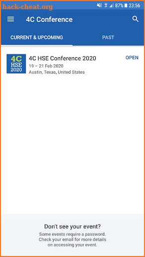 4C HSE Conference screenshot