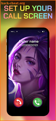 4D Call Screen Themes screenshot