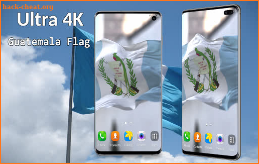 4K Flag of Guatemala Video Live Wallpaper screenshot