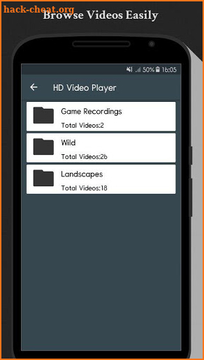 4k Player - Full HD mp4 player screenshot