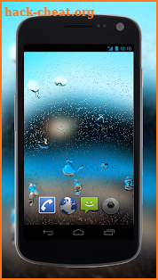 4K Rain Drops on Screen Video Live Wallpaper screenshot