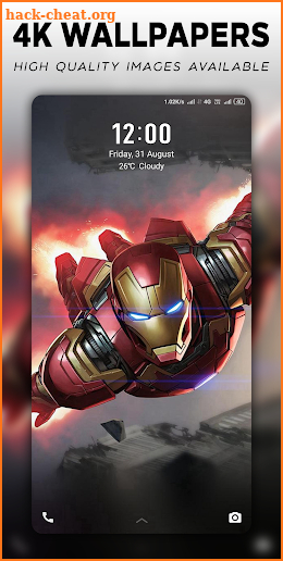 4K Superheroes Wallpapers - Live Wallpaper Changer screenshot