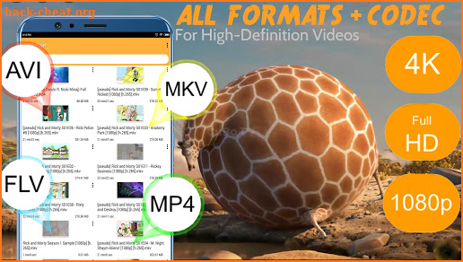 4K Video Player HD All Format - Free Media Player screenshot