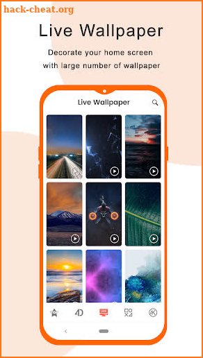 4K Wallpaper - 4D, Live Background, Auto changer screenshot