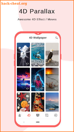 4K Wallpapers - 4D, Live Background, Auto changer screenshot