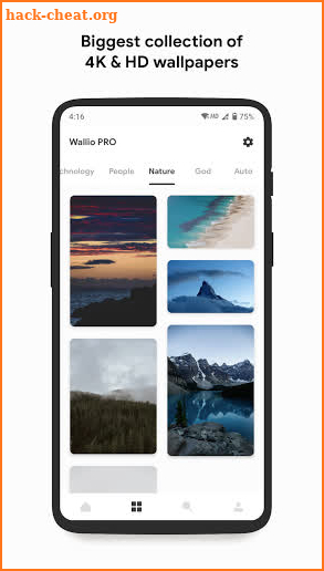 4K Wallpapers & HDR Background Hand-picked: Wallio screenshot