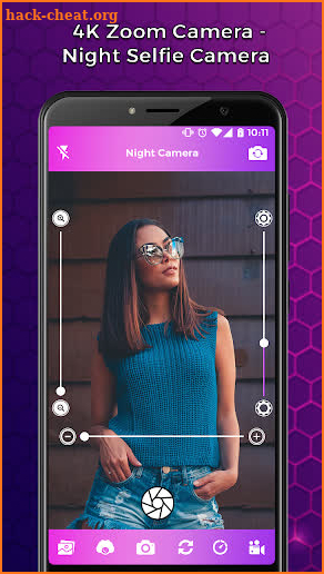 4K Zoom Camera - Night Selfie Camera screenshot