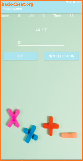 4Math Game screenshot