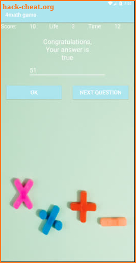4Math Game screenshot