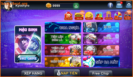 4Play - Mậu Binh Online Xập Xám Poker VN screenshot