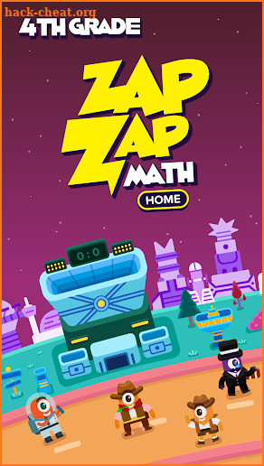 4th Grade Math: Fun Kids Games - Zapzapmath Home screenshot