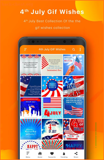 4th July GIF Wishes - Happy Independence Day screenshot