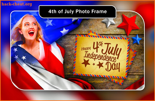 4th July Photo Frame screenshot