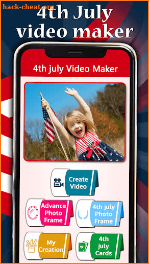 4th July Video Maker with Song 2020 screenshot