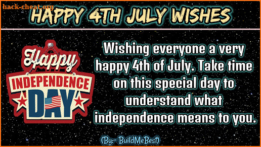 4th July Wishes - Independence Day Greetings 2019 screenshot