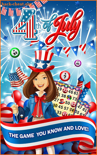 4th of July - American Bingo screenshot