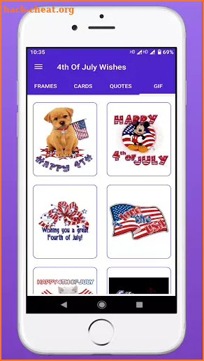 4th Of July Cards & Wishes screenshot