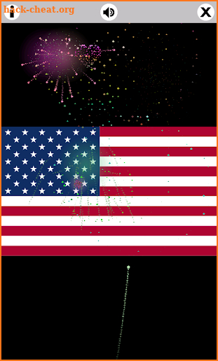 4th of July fireworks screenshot