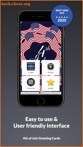 4th Of July Greeting Cards @ E-Cards screenshot