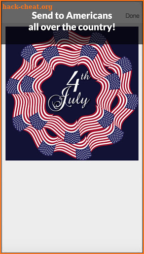 4th Of July Greeting Cards @ E-Cards screenshot