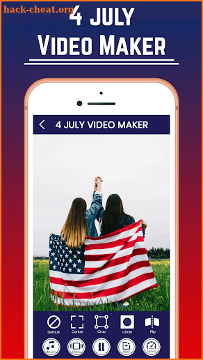 4th Of July Video Maker screenshot