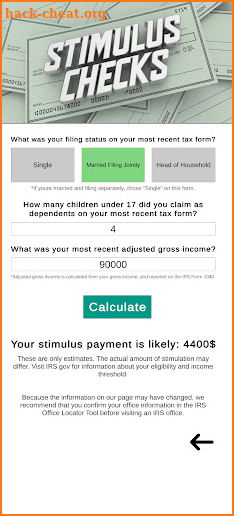 4th stimulus check 2022 update screenshot