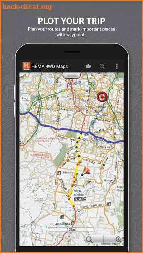 4WD Maps - Hema Australia Offline Topo Maps screenshot